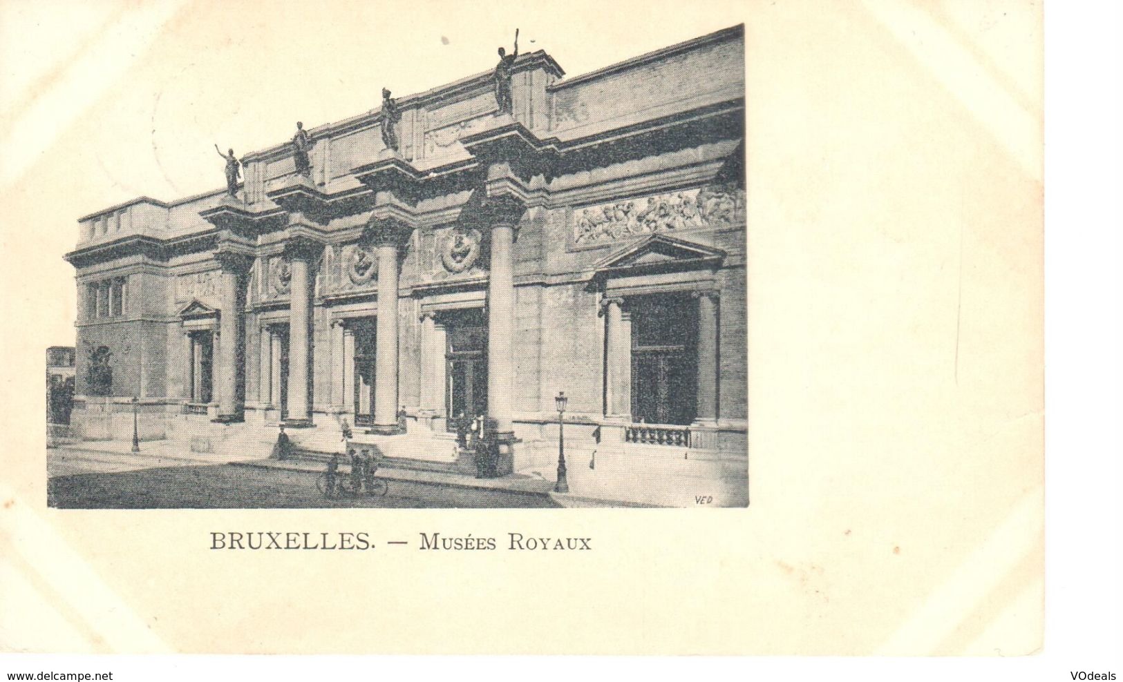 Bruxelles - CPA - Brussel - Musée Royaux - Musées