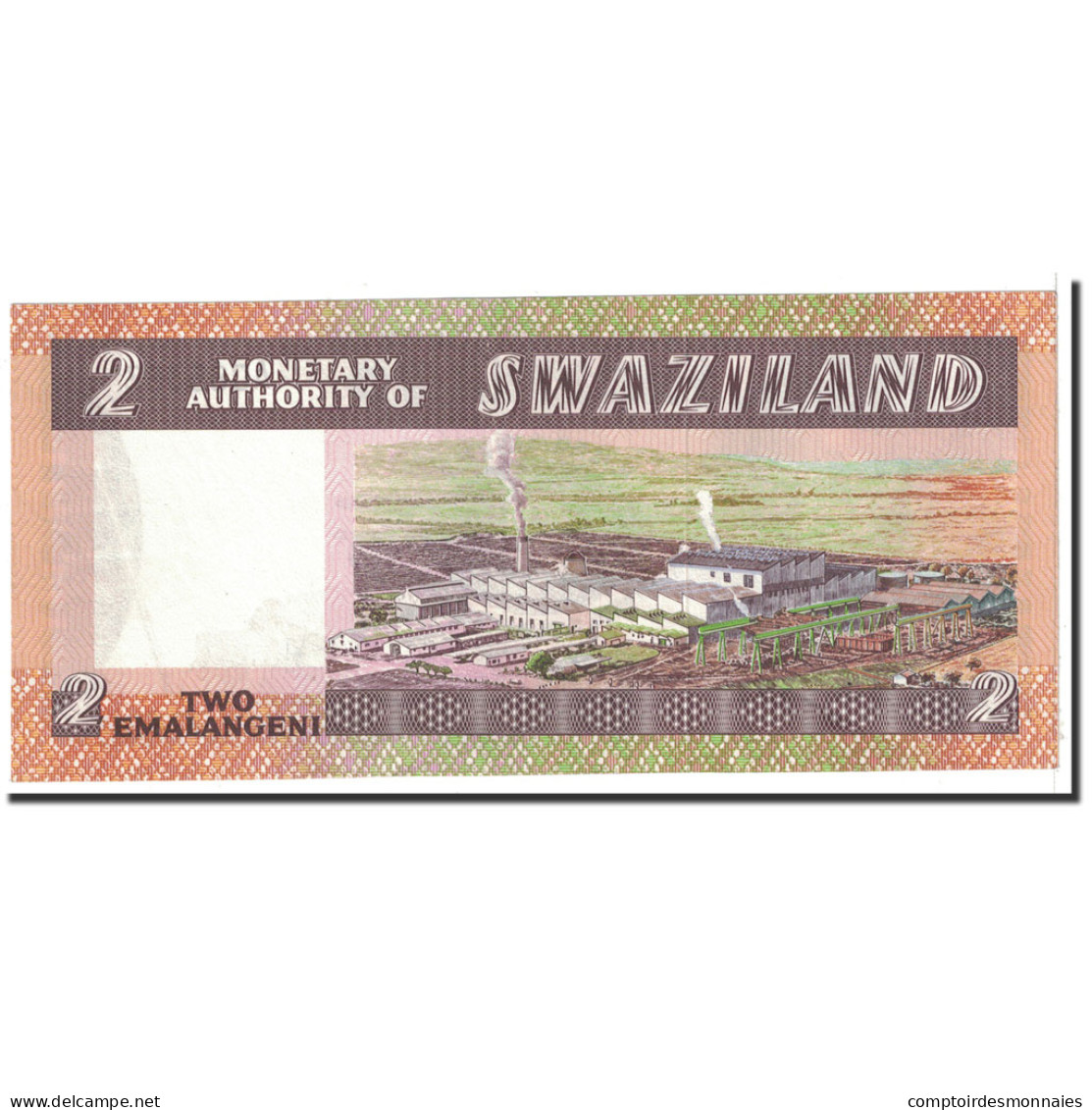 Billet, Swaziland, 2 Emalangeni, 1974, Undated, KM:2a, SPL+ - Swaziland