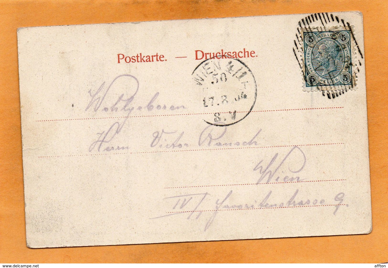 Gruss Aus Pernitz NO 1904 Postcard - Pernitz