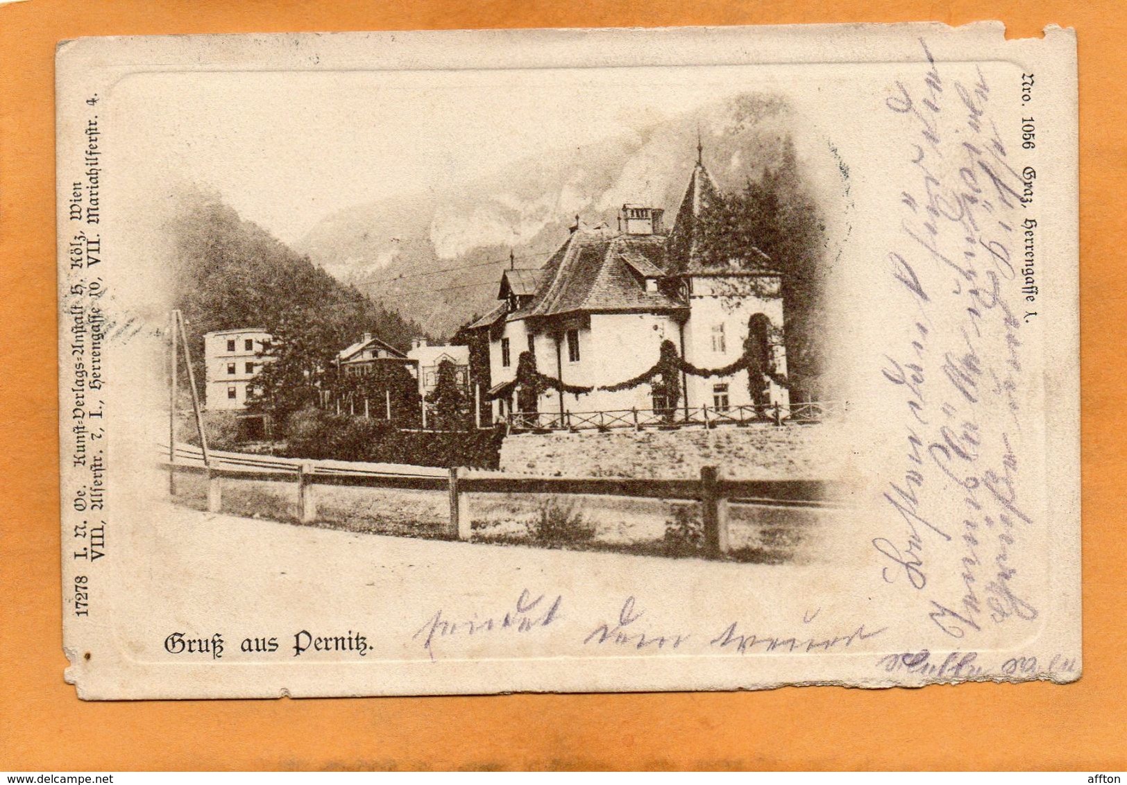 Gruss Aus Pernitz NO 1904 Postcard - Pernitz