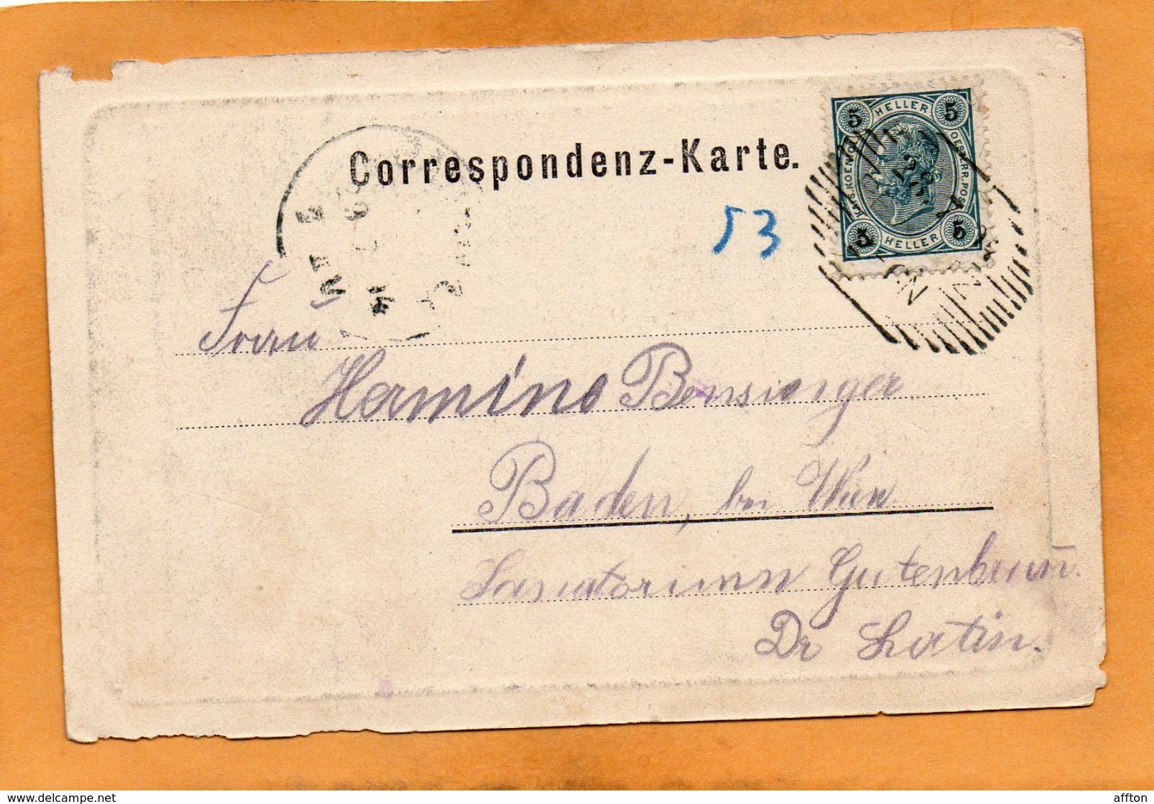 Gruss Aus Pernitz NO 1904 Postcard - Pernitz