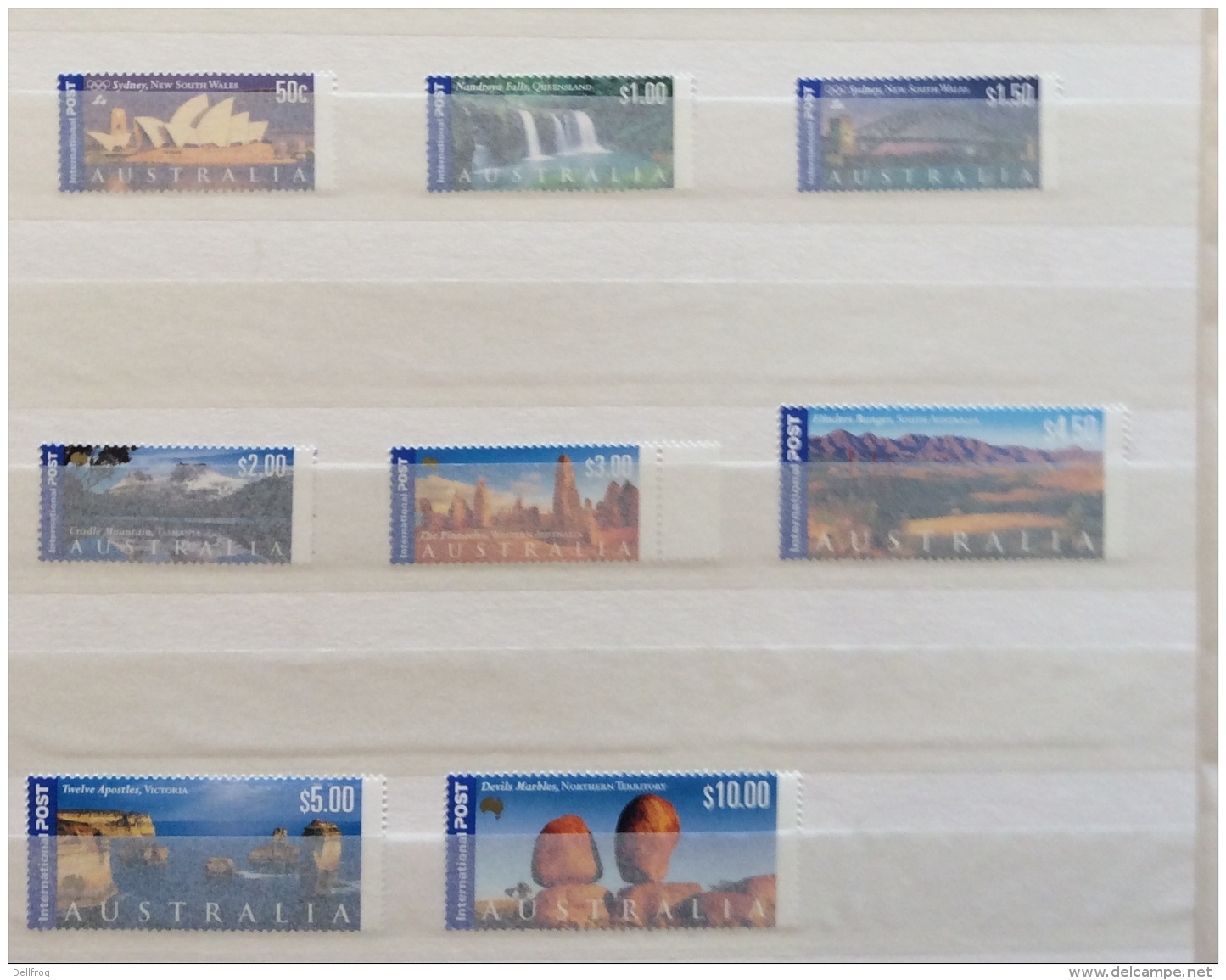 Australia 2000  INTERNATIONAL STAMOPS SG 1982 - 1989  MNH - Mint Stamps