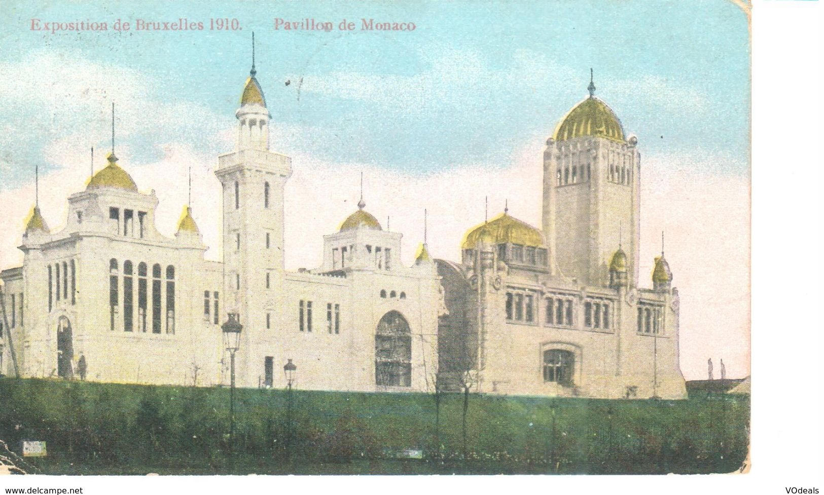 Bruxelles - CPA - Brussel - Exposition 1910 - Pavillon De Monaco - Wereldtentoonstellingen