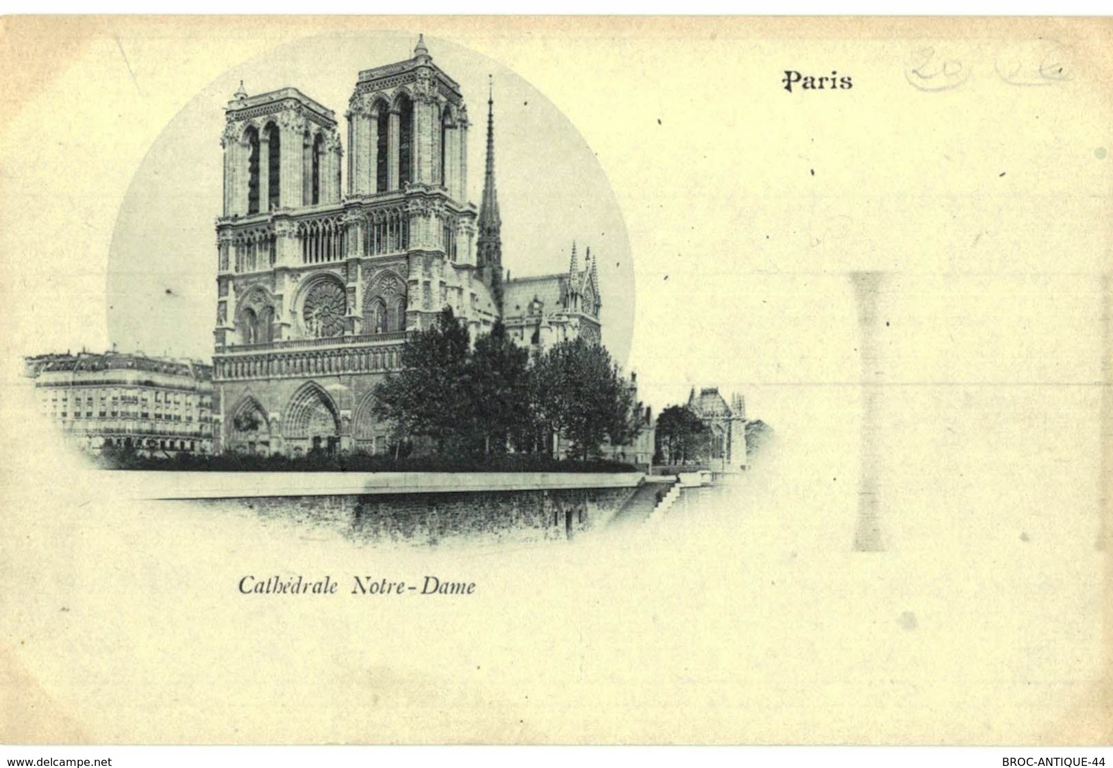 LOT N°435 - LOT DE + 200 CARTES DE NOTRE DAME DE PARIS - " LES ANCIENNES " - Notre Dame De Paris