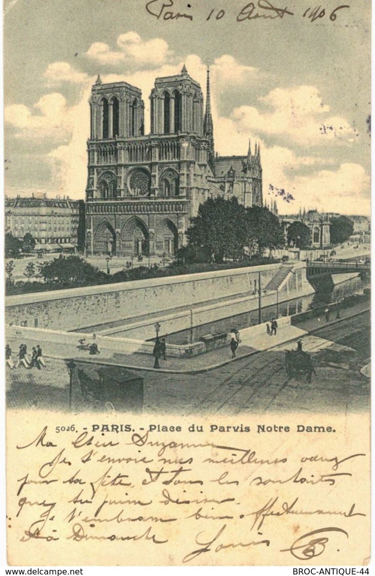 LOT N°435 - LOT DE + 200 CARTES DE NOTRE DAME DE PARIS - " LES ANCIENNES "