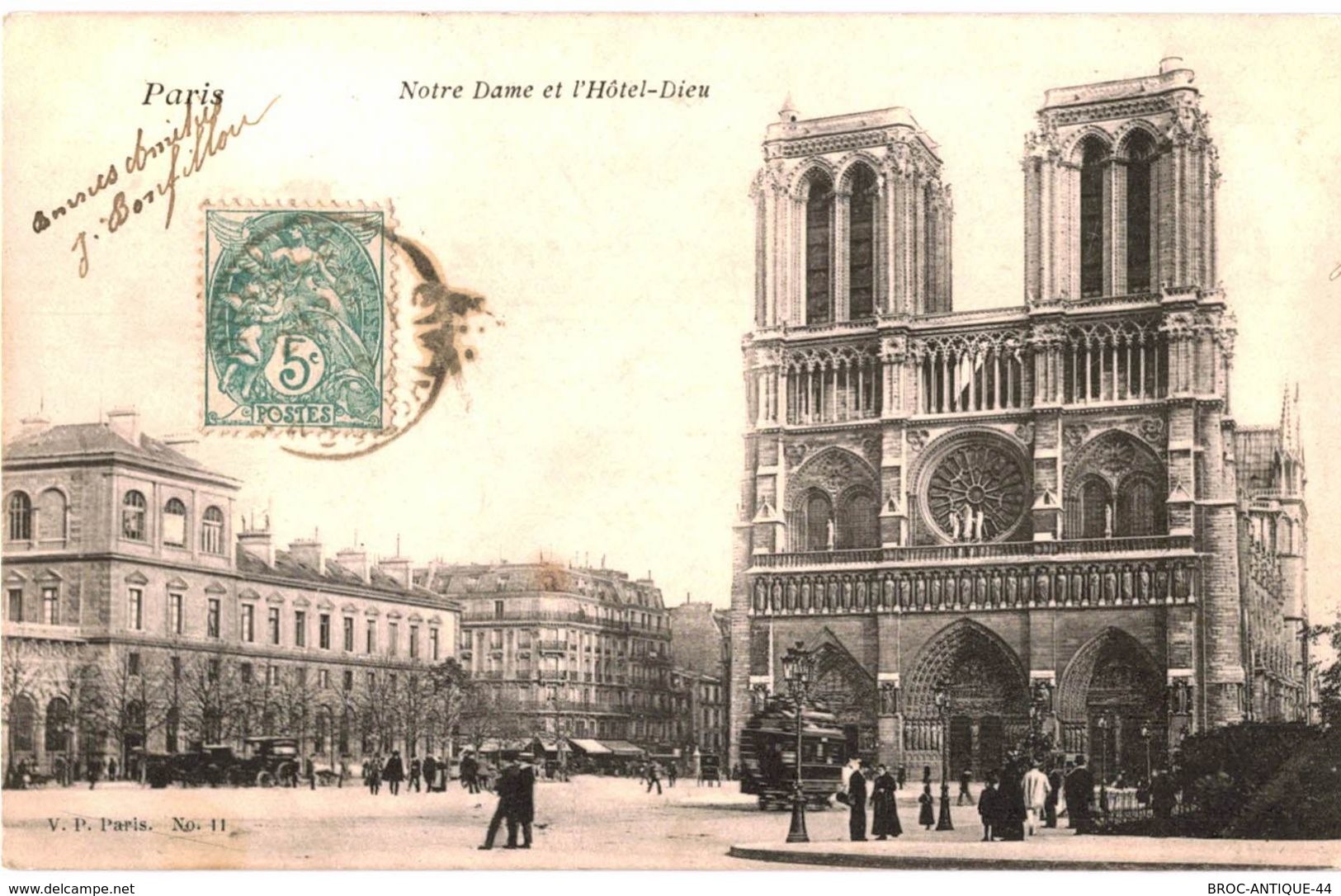 LOT N°435 - LOT DE + 200 CARTES DE NOTRE DAME DE PARIS - " LES ANCIENNES "