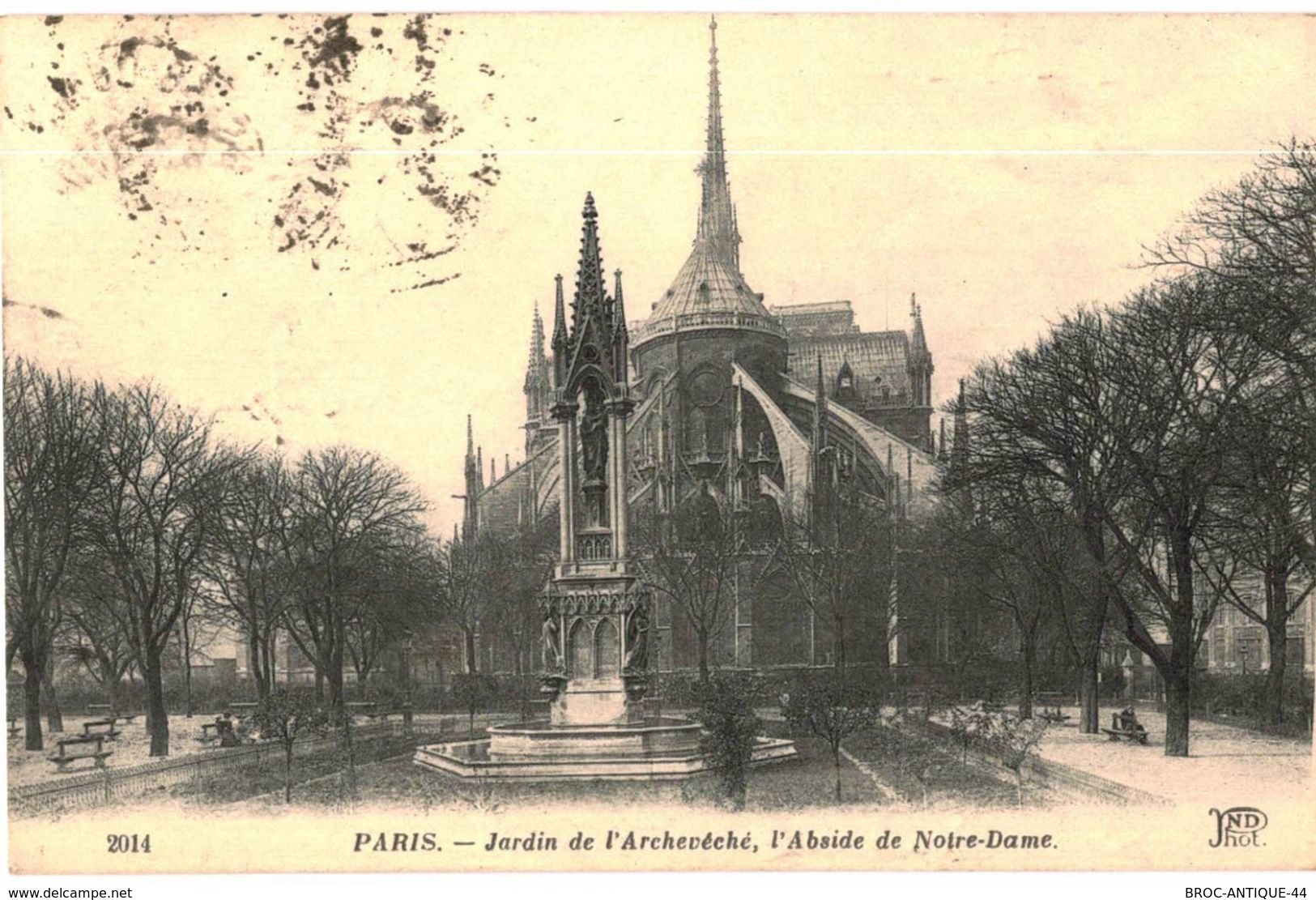 LOT N°435 - LOT DE + 200 CARTES DE NOTRE DAME DE PARIS - " LES ANCIENNES "