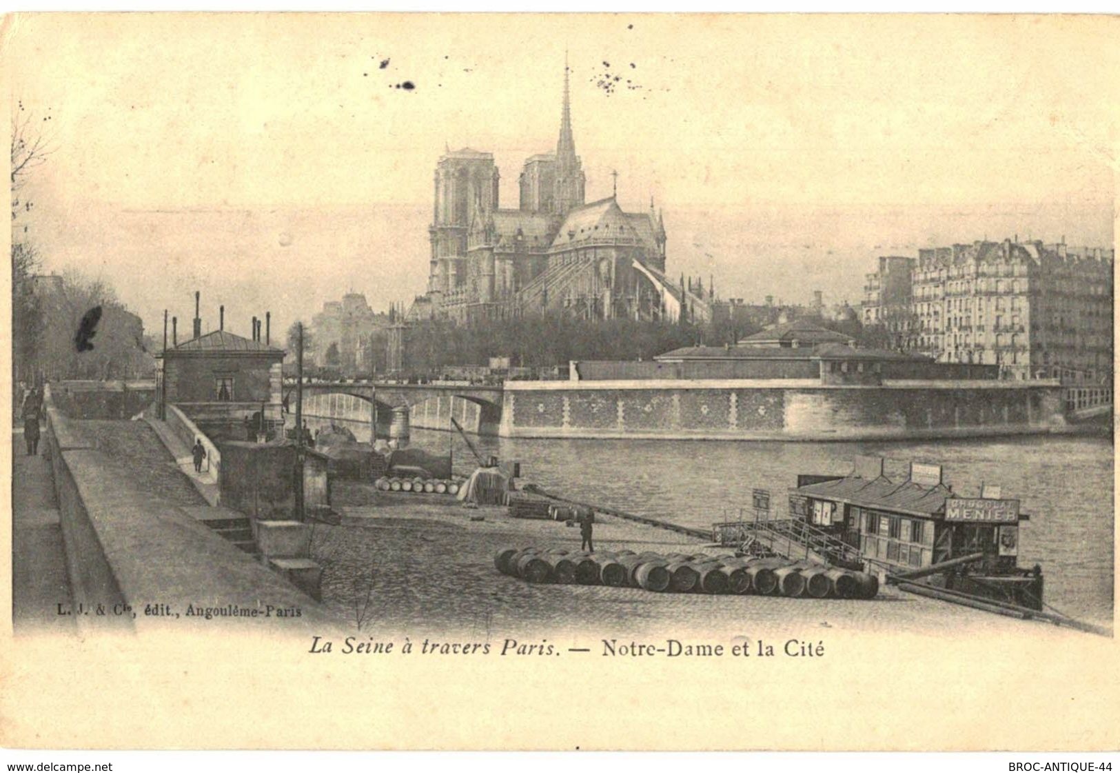 LOT N°435 - LOT DE + 200 CARTES DE NOTRE DAME DE PARIS - " LES ANCIENNES "