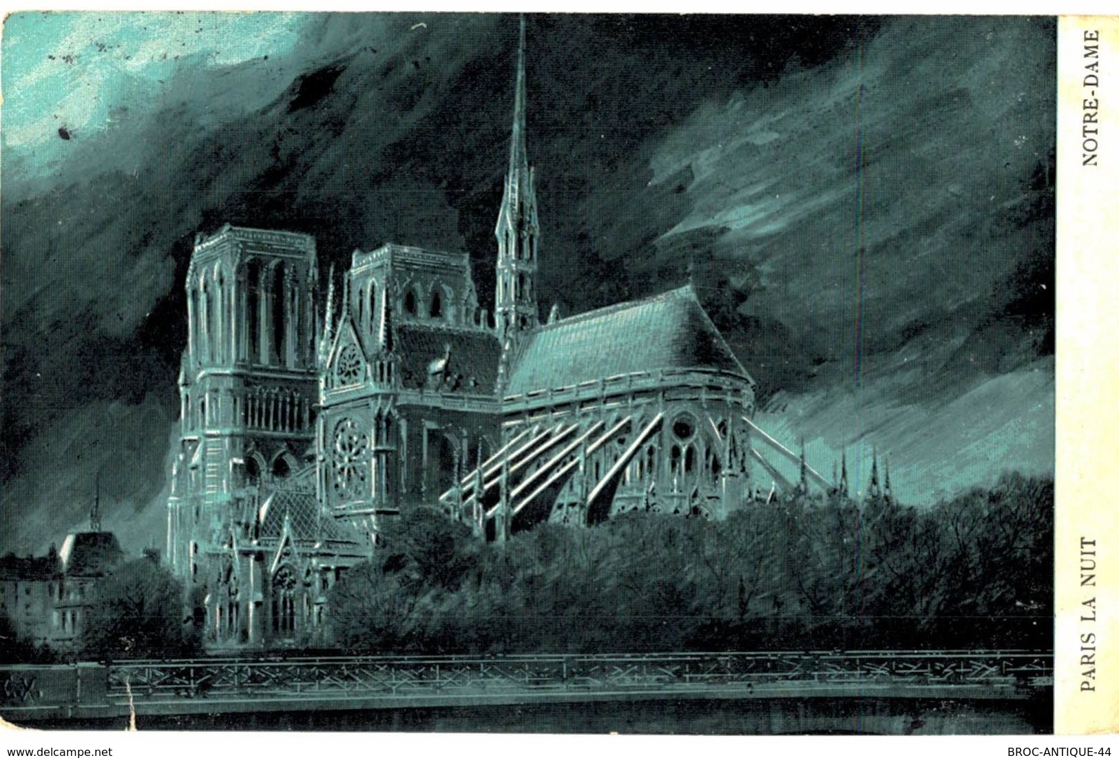 LOT N°435 - LOT DE + 200 CARTES DE NOTRE DAME DE PARIS - " LES ANCIENNES "