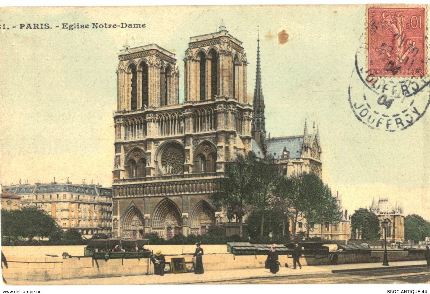 LOT N°435 - LOT DE + 200 CARTES DE NOTRE DAME DE PARIS - " LES ANCIENNES "