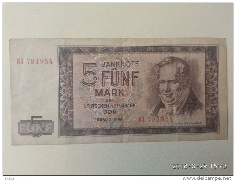 GERMANIA 5 Mark 1964 - 5 Mark