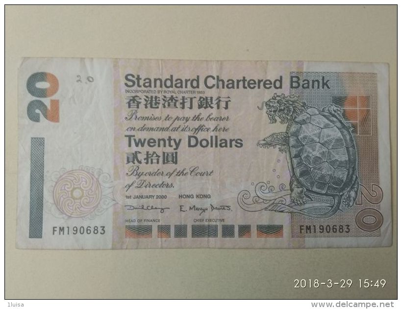 20 Dollars 2000 - Hongkong