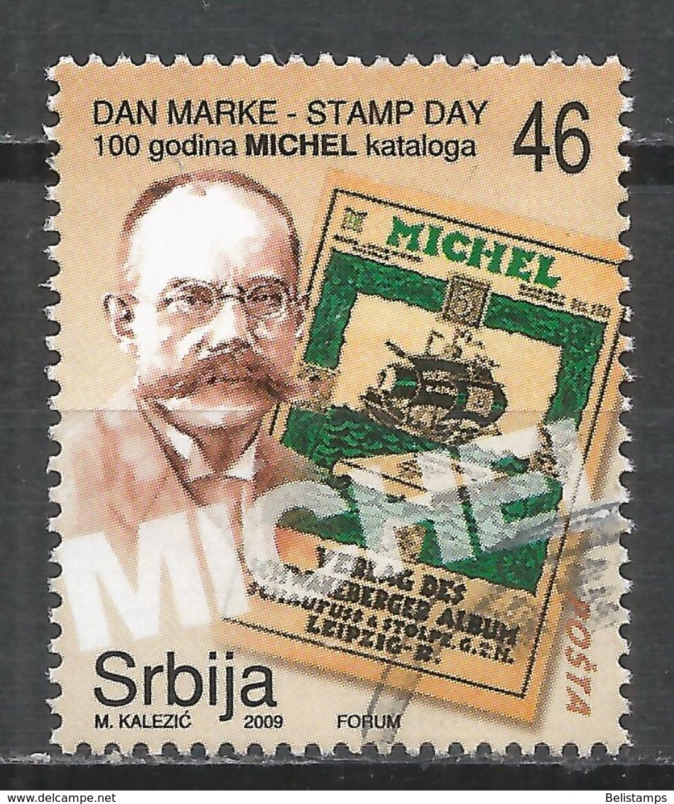 Serbia 2009. Scott #487 (U) Stamp Day, Michel Stamp Catalogs Cent.  *Complete Issue* - Serbie