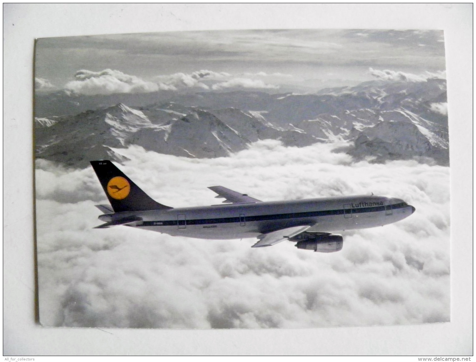 Post Card Carte Plane Avion Airplane Lufthansa Airbus A 300 - 1946-....: Modern Tijdperk