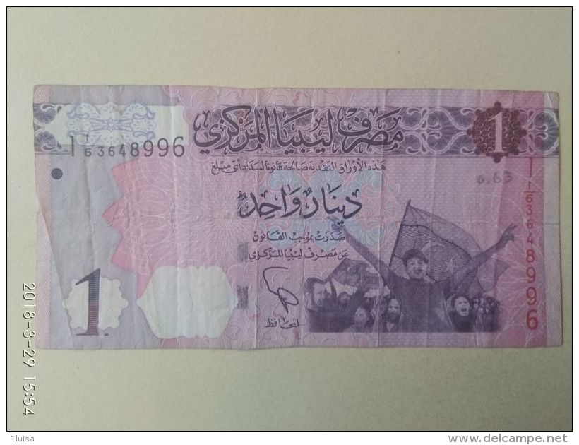 1 Dinar 2013 - Libye