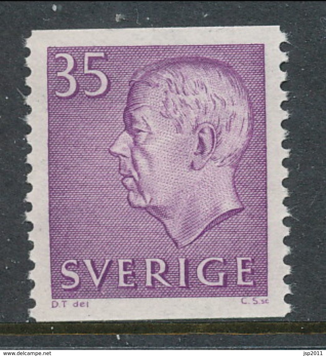 Sweden 1961 Facit # 424, Gustaf VI Adolf, Type III, See Description, MNH (**) - Nuovi