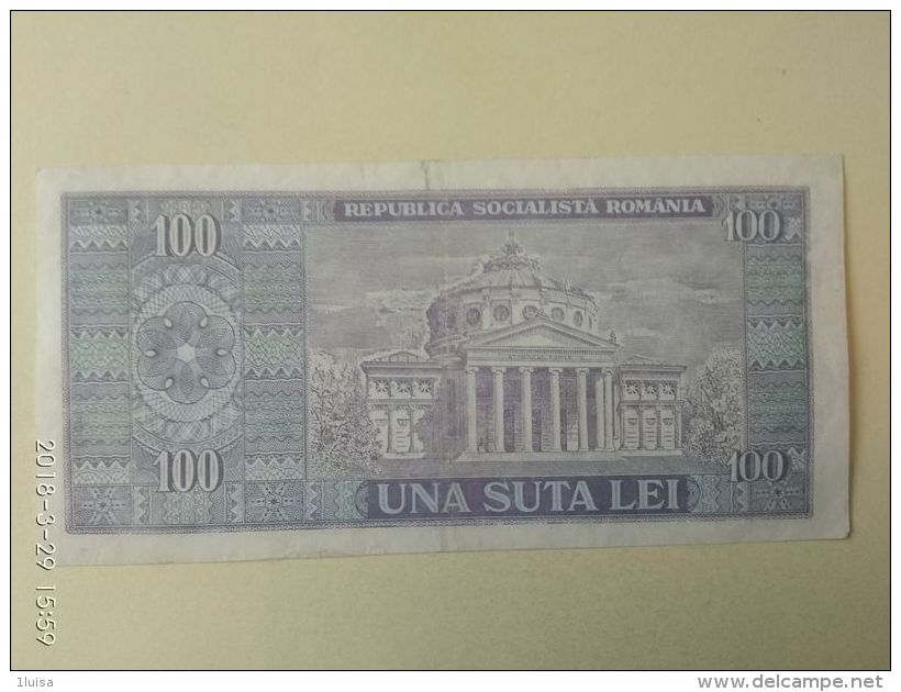 100 Lei 1966 - Romania