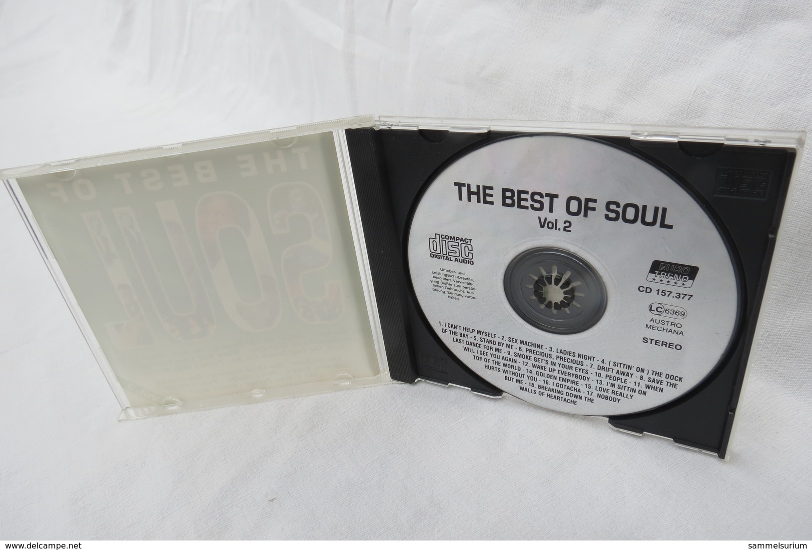 CD "The Best Of Soul" Div.Interpreten, Vol. 2 - Soul - R&B