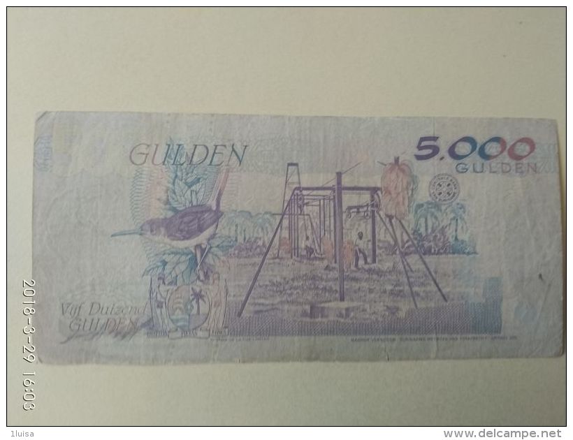 5000 Gulden 1997 - Surinam