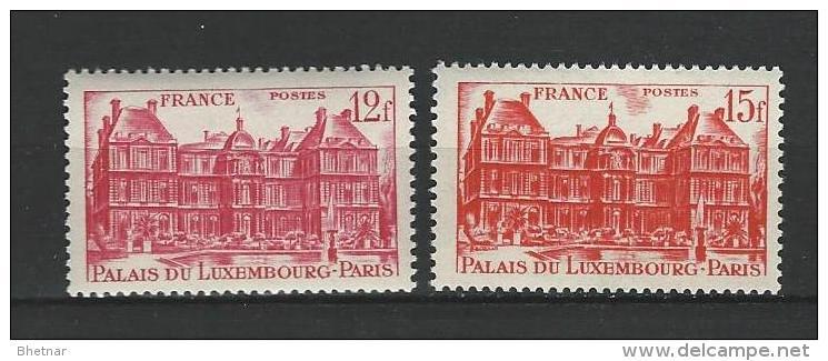 FR YT 803 & 804 " Palais Du Luxembourg " 1948 Neuf** - Ungebraucht