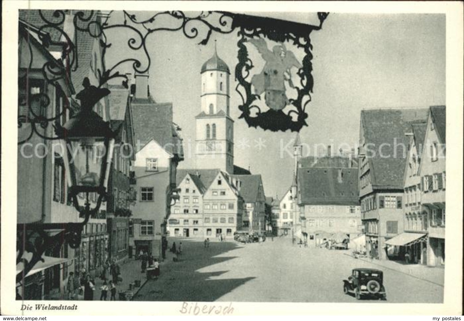 41574034 Biberach Riss Wielandstadt Marktplatz Biberach An Der Riss - Biberach