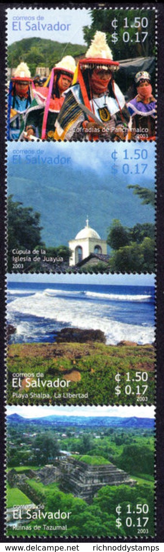 El Salvador 2003 Tourism Unmounted Mint. - El Salvador