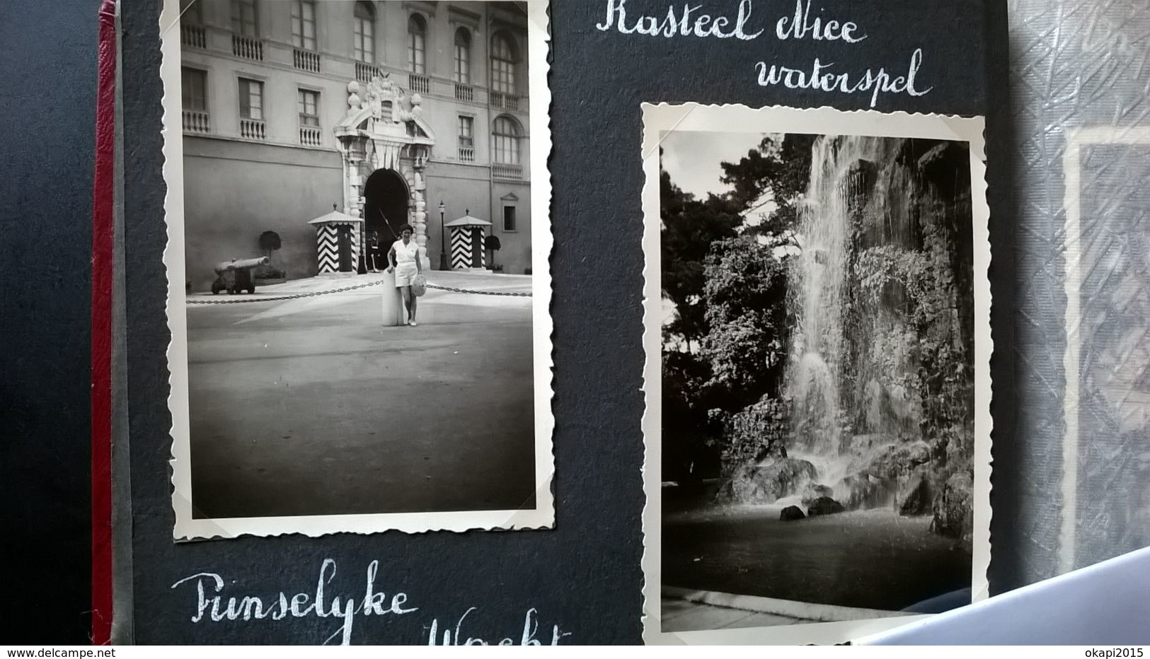 23 PHOTOS DE VOYAGE D UN COUPLE CÔTE D AZUR NICE CANNES MENTON MONACO  Lieux Communs Années 1950 - Lieux