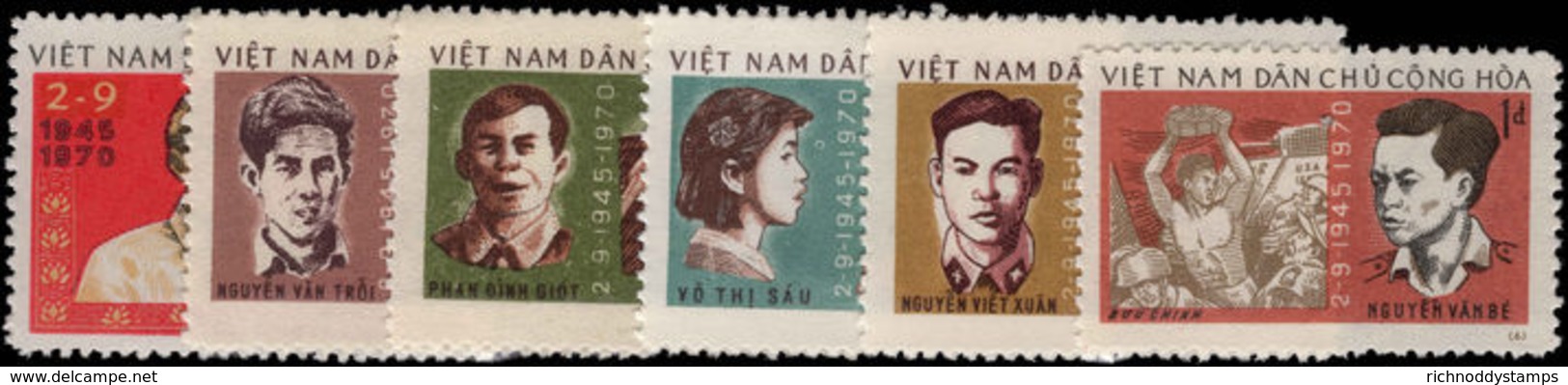 North Vietnam 1970 Anniversary Of Democratic Republic Unmounted Mint. - Vietnam