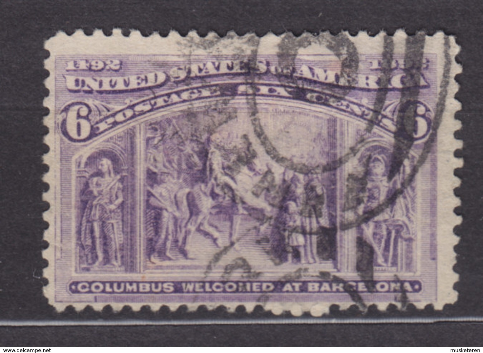 United States 1893 Mi. 78      6 C. Kolumbus Colon Columbus - Used Stamps