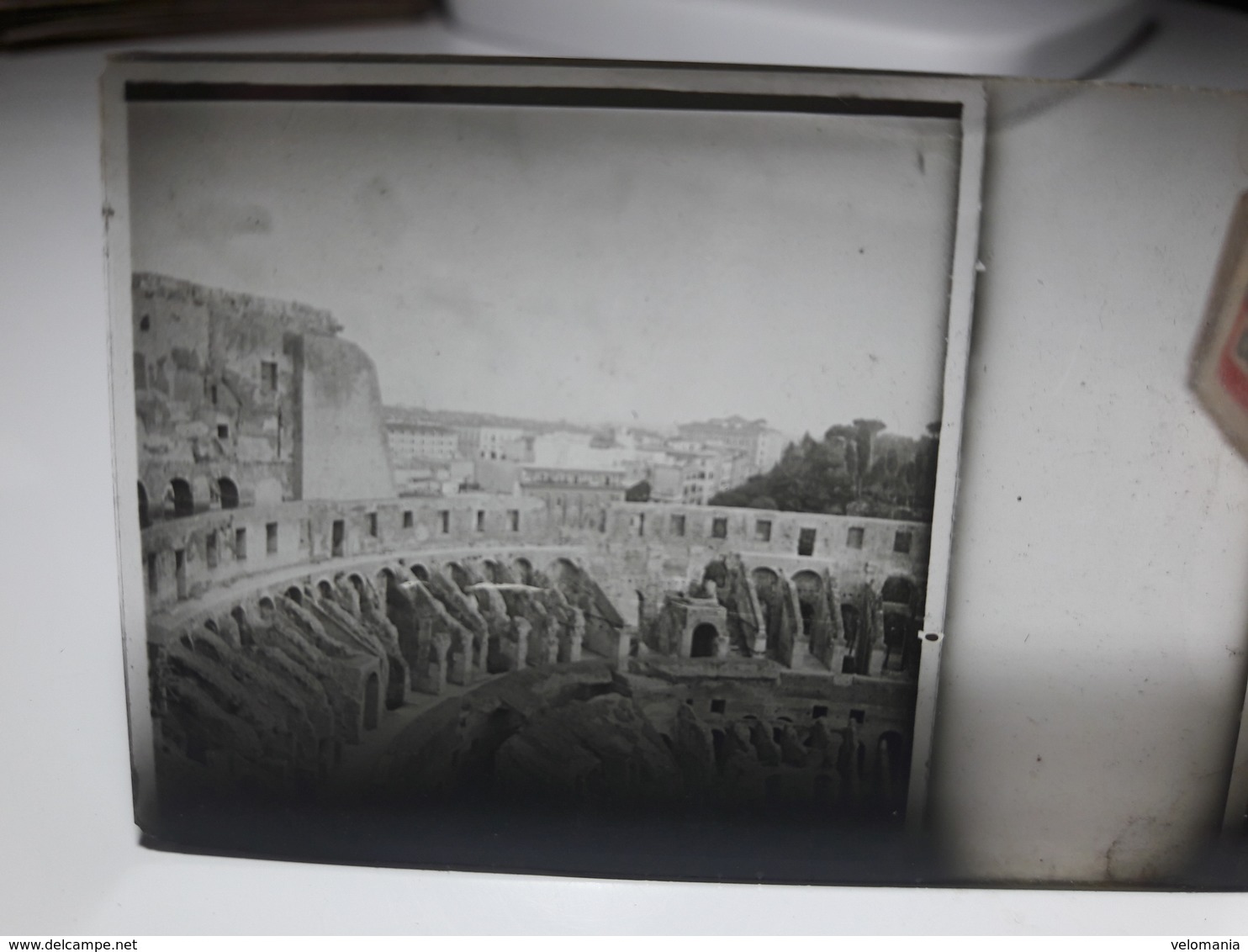 192 - Plaque De Verre - Italie - Rome - Glasplaten