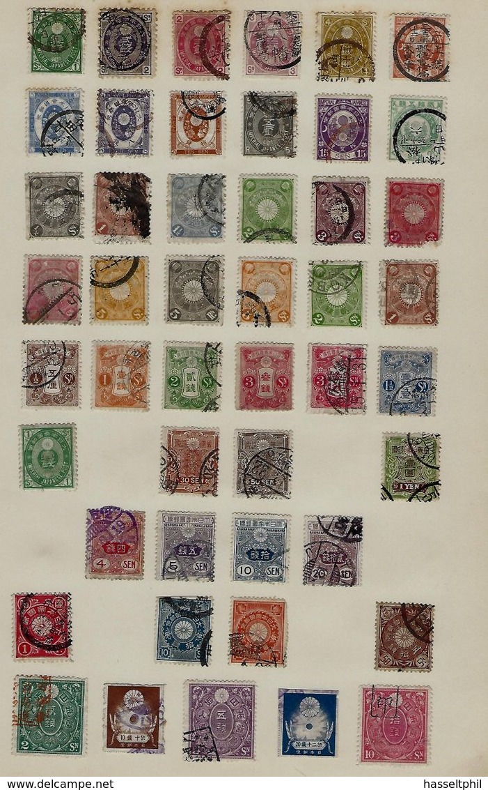 JAPAN - JAPON  - Lot - Cancelled + Hinged -  Different Quality - Collezioni & Lotti