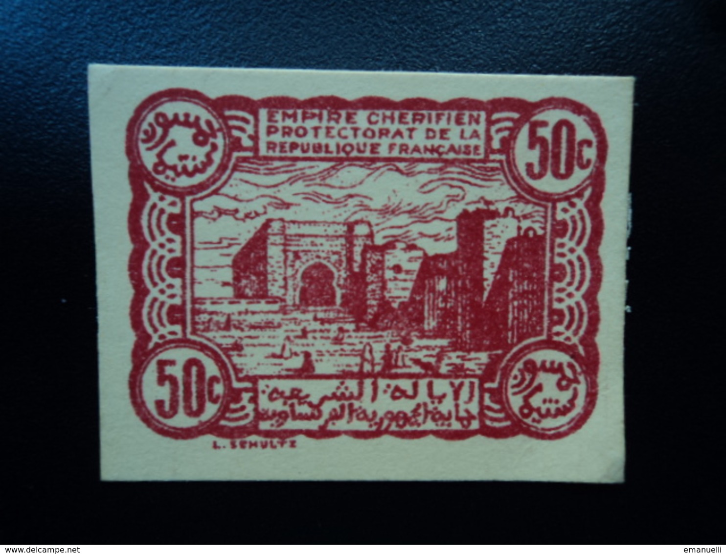 MAROC :  50 CENTIMES  6.4.1944  P 41   Presque SPL * - Maroc