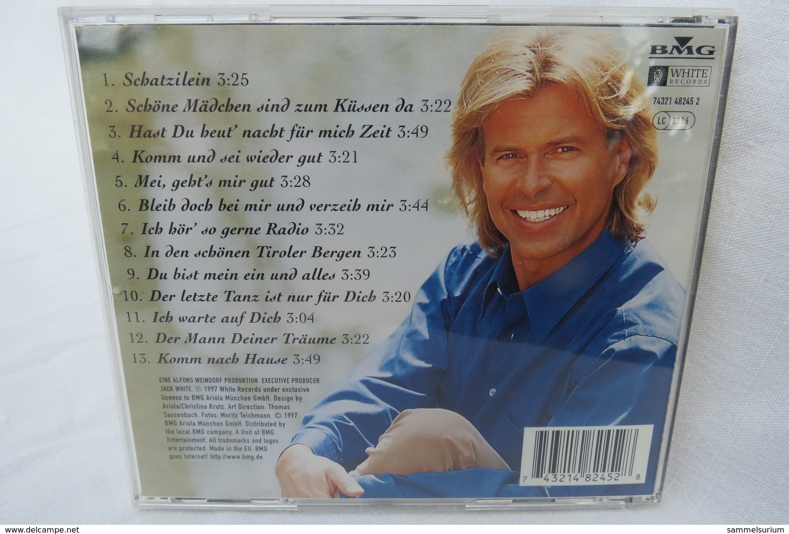 CD "Hansi Hinterseer" Ich Warte Auf Dich - Autres - Musique Allemande
