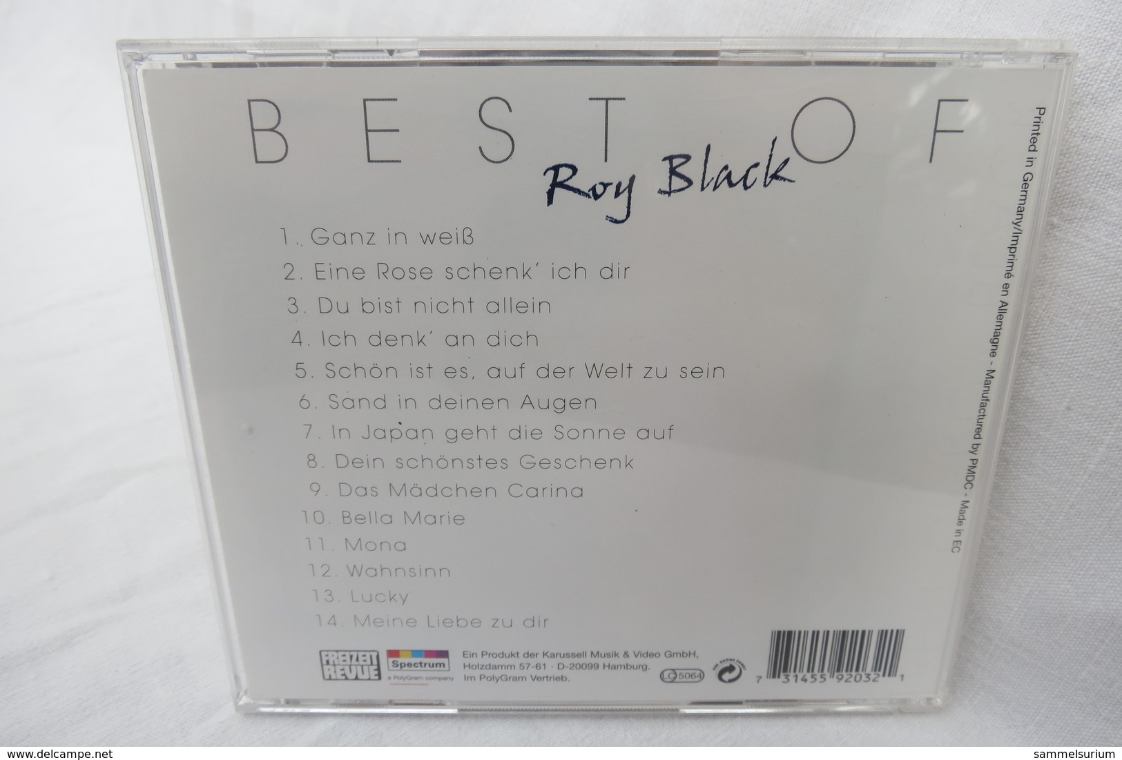 CD "Roy Black" Best Of - Autres - Musique Allemande