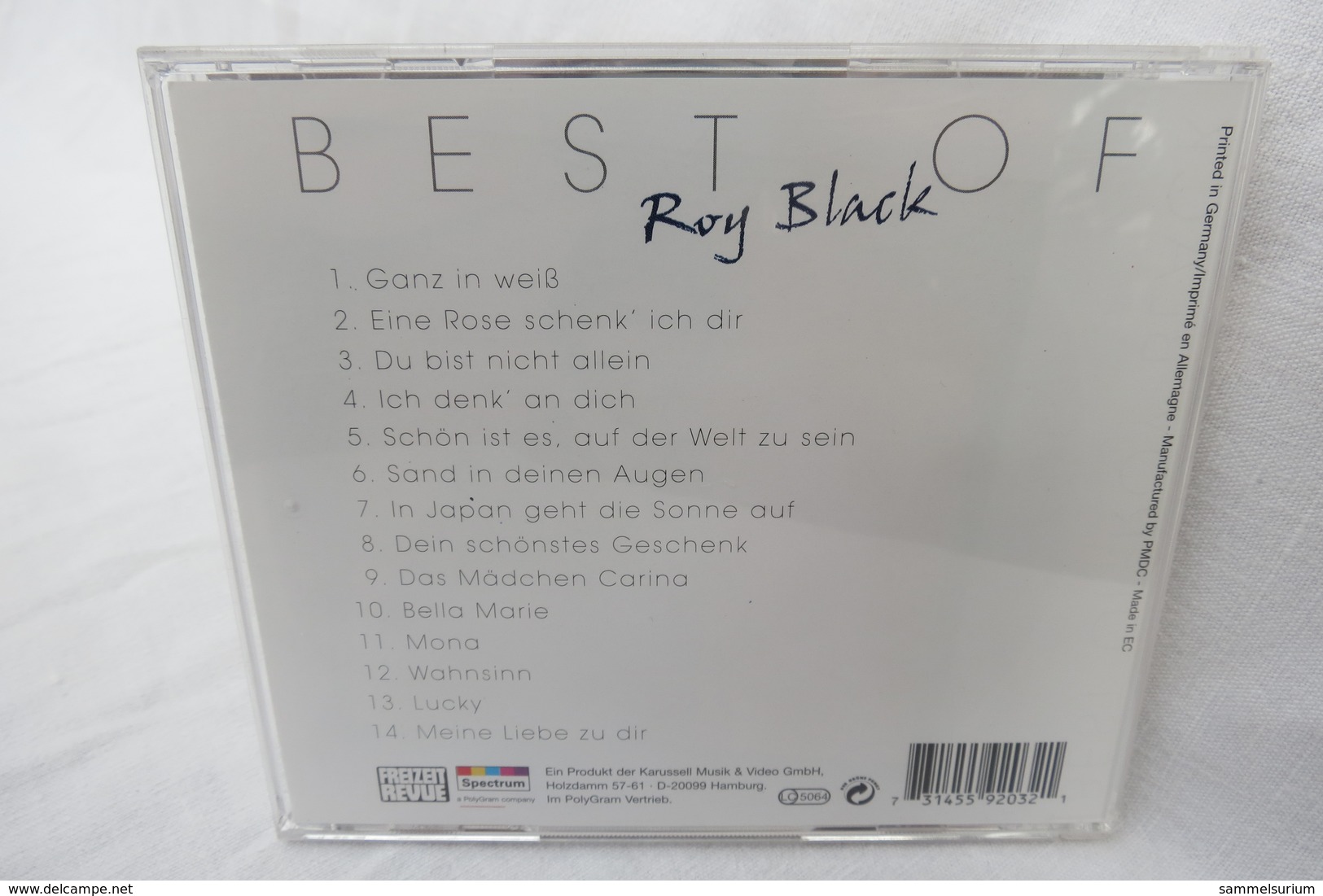 CD "Roy Black" Best Of - Sonstige - Deutsche Musik