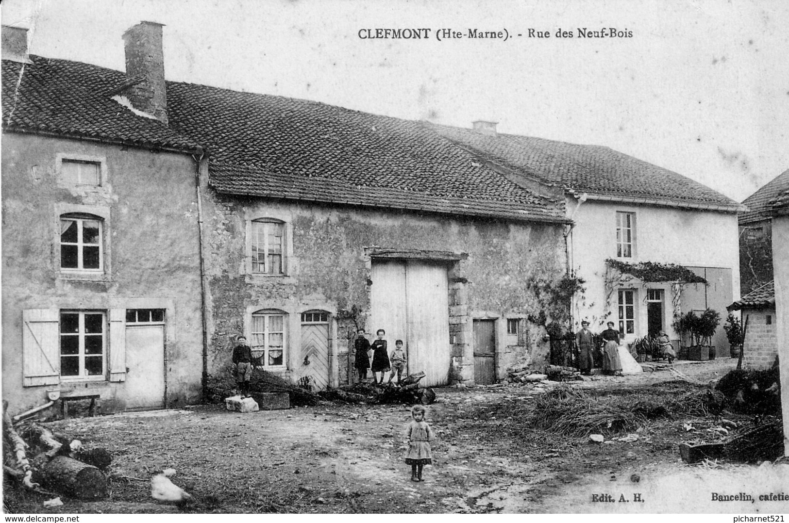 Lot De 7 CPA De CLEFMONT (Haute Marne) - 4 Ont Circulé. Bon état. 7 Scan. - Clefmont