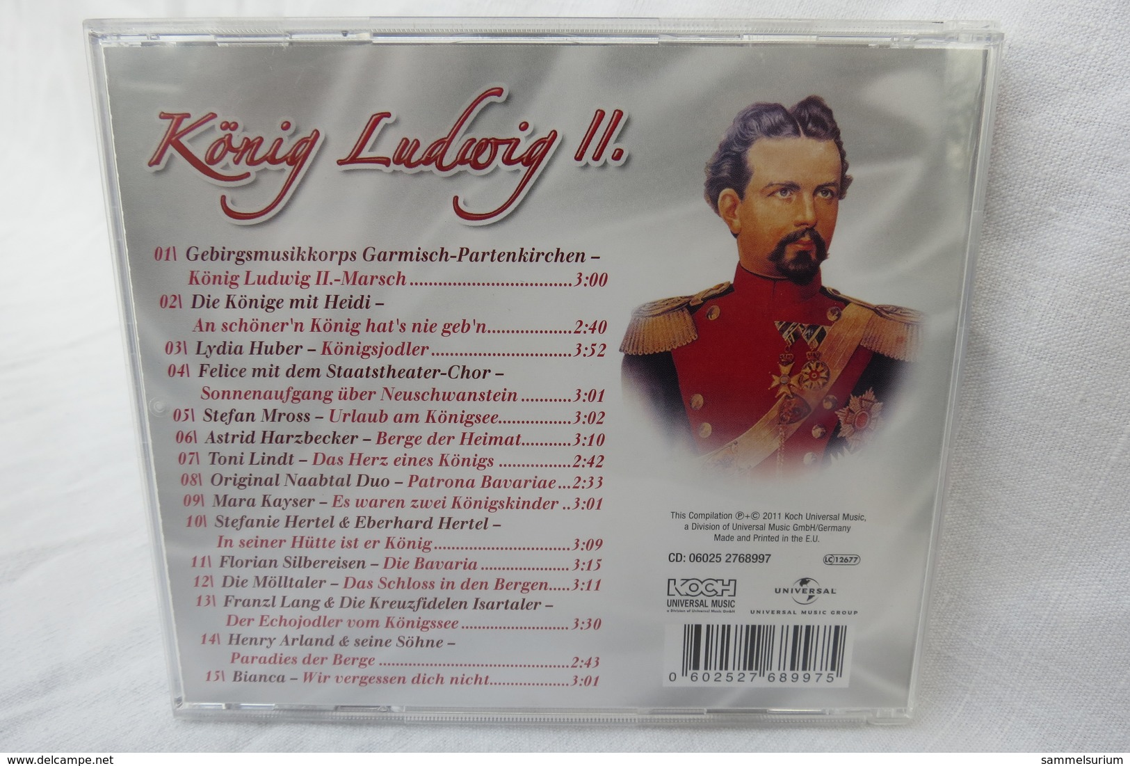 CD "König Ludwig II." Div. Interpreten - Autres - Musique Allemande