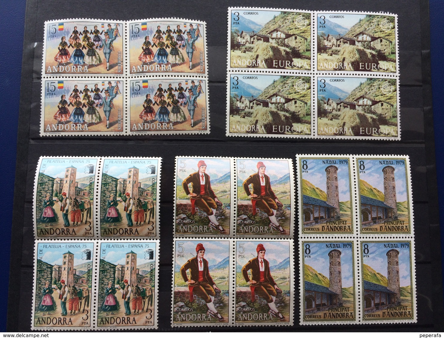 Spain, Spagne, España, Andorra, Colección Bloque 4, Bloc 4 Collection, (**) - Collections