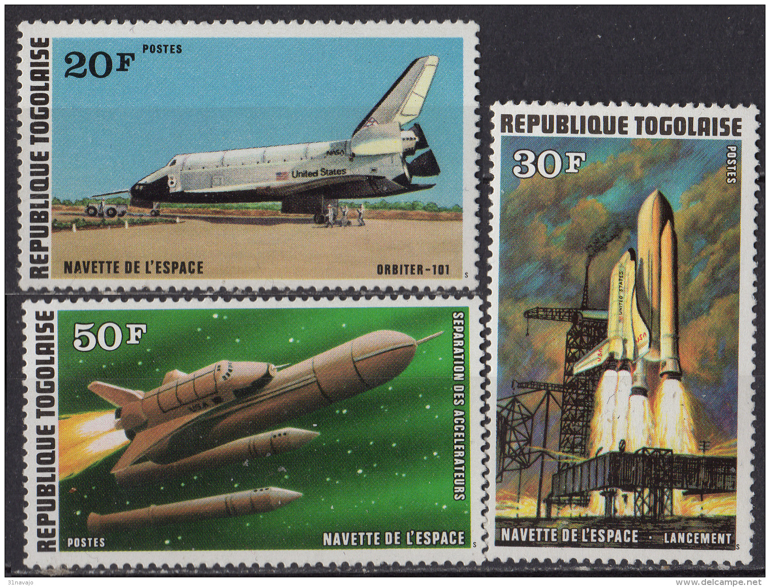 TOGO - Navette De L'espace - Togo (1960-...)