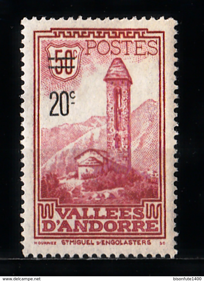 Andorre Français 1935 : Timbres Yvert & Tellier N° 46. - Used Stamps