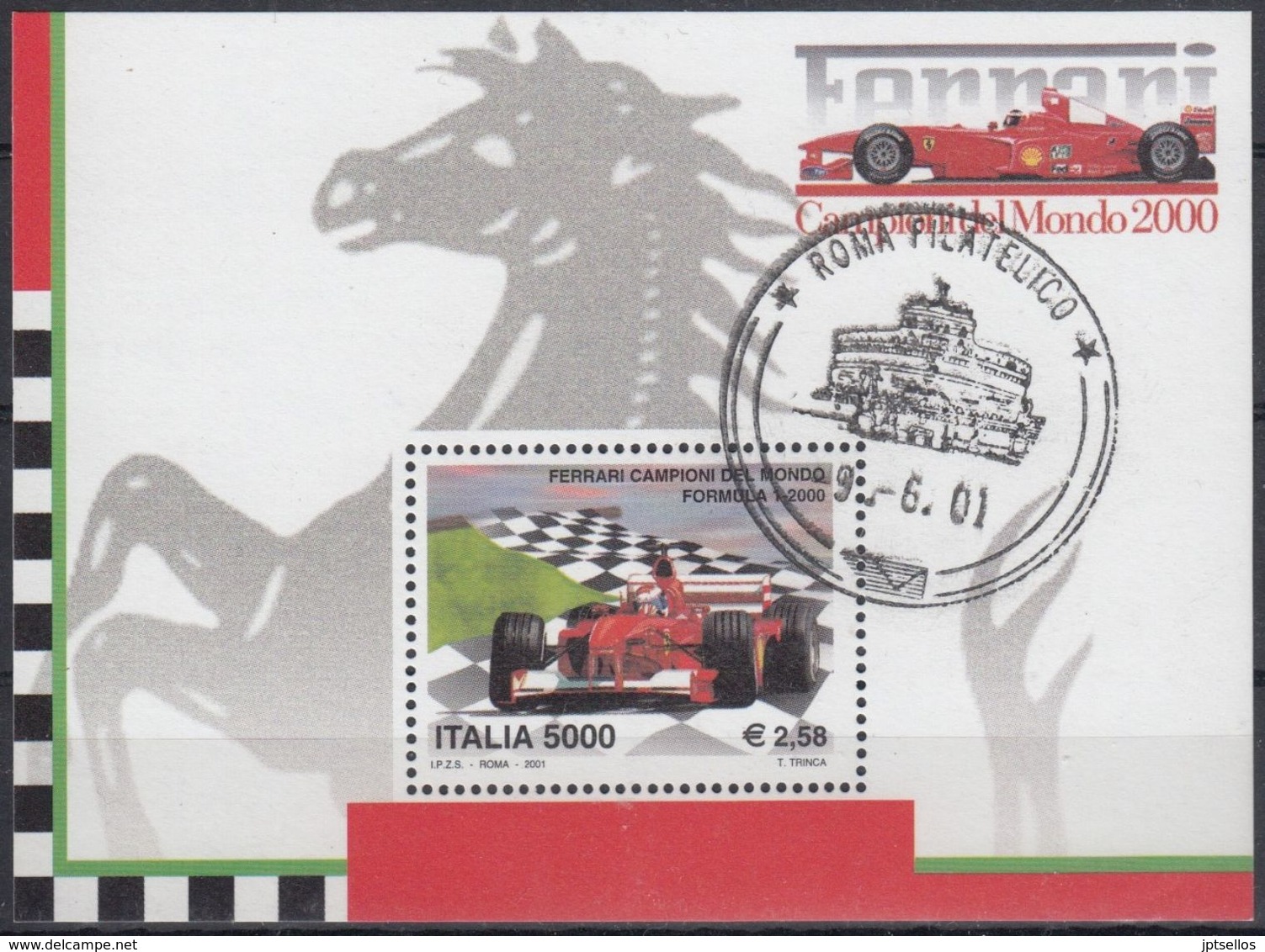 ITALIA 2001 Nº HB-30 USADO - 2001-10: Used