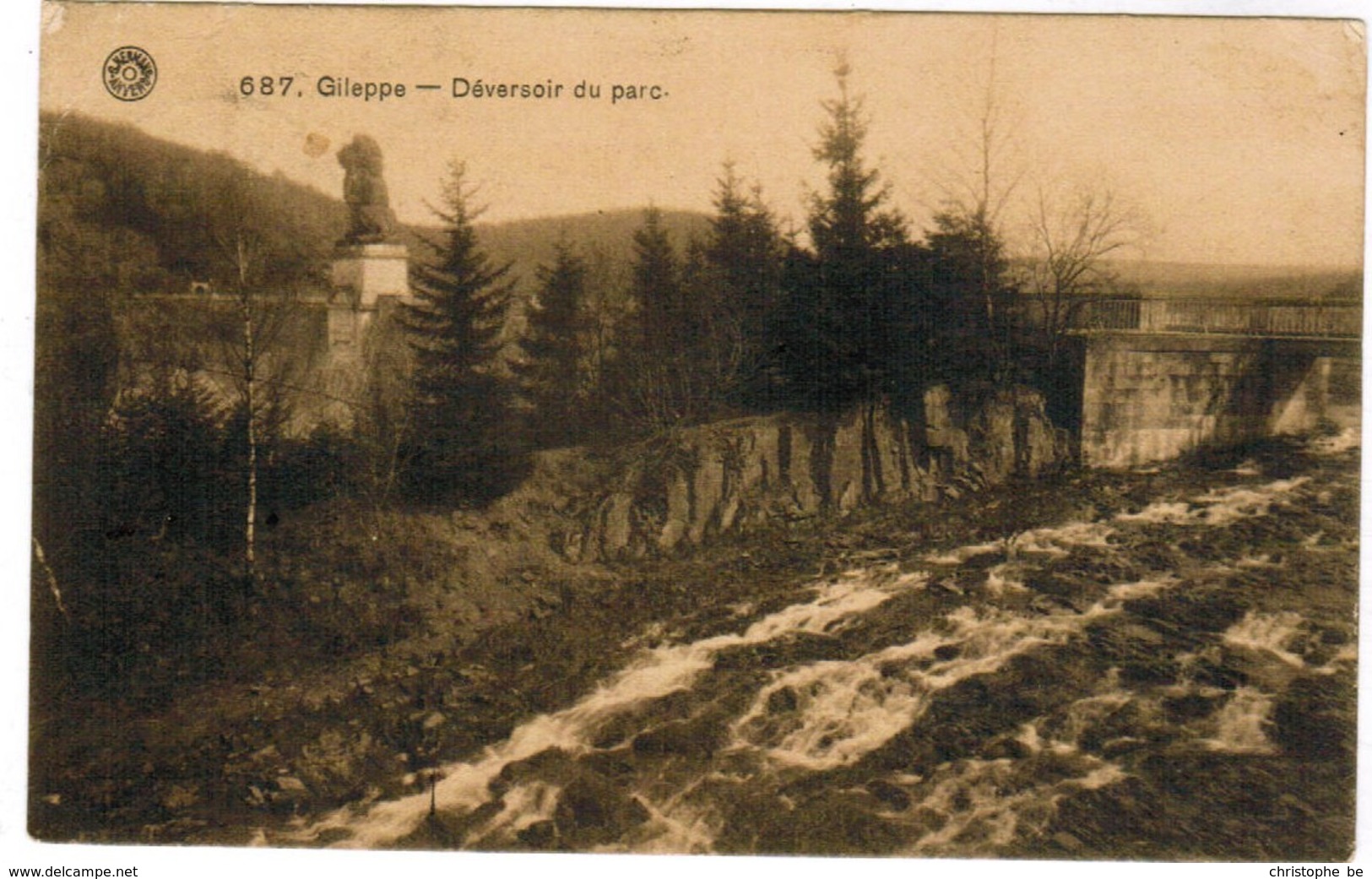 Gileppe, Déversoir Du Parc (pk44170) - Gileppe (Stuwdam)