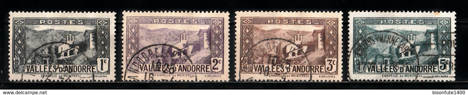 Andorre Français 1932 - 1933 : Timbres Yvert & Tellier N° 24 - 25 - 26 - 27 - 28 - 29 - 30 - 31 - 32 - 33 - 34 - 35 - .. - Gebraucht