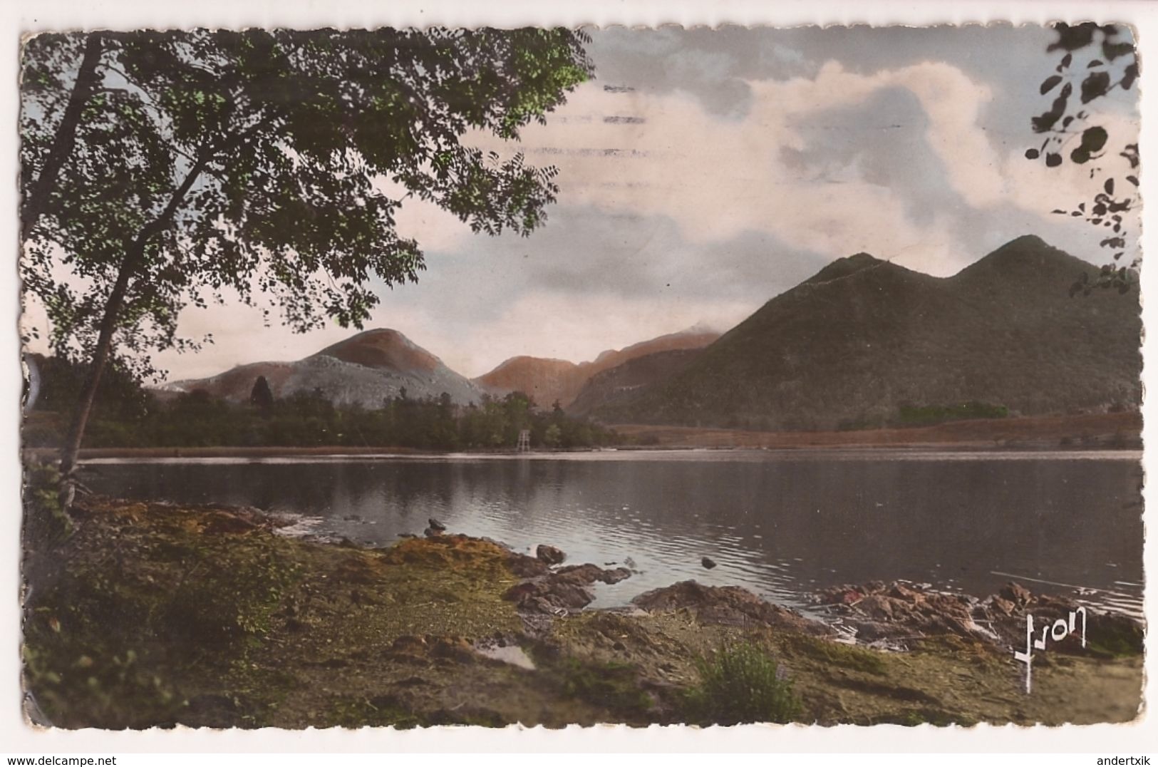 (AHE1) Francia, Antigua, LOURDES Lac - Autres & Non Classés