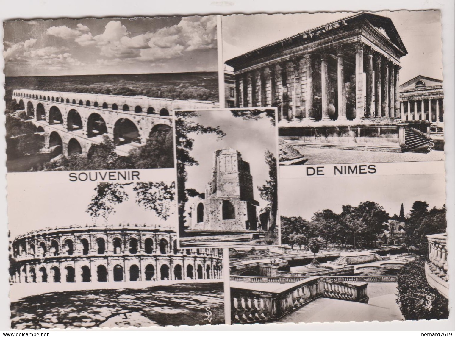 30  Nimes Souvenir Vues Multiples - Nîmes