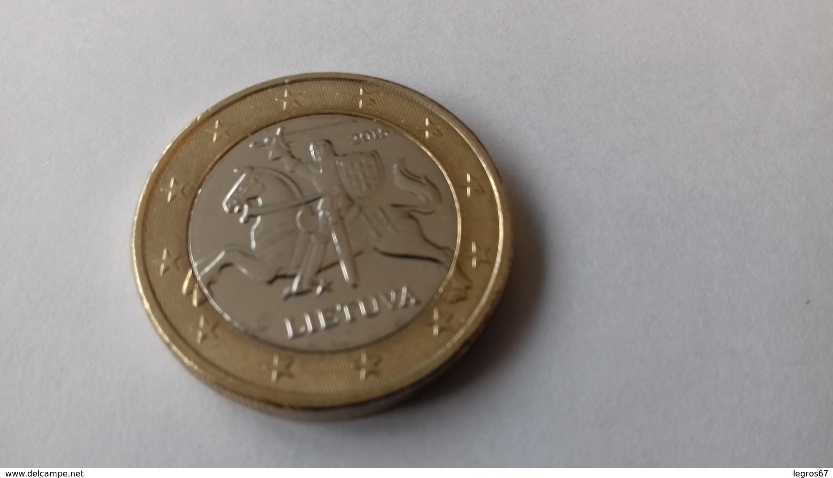 PIECE DE 1 EURO LITUANIE 2015 - Lithuania