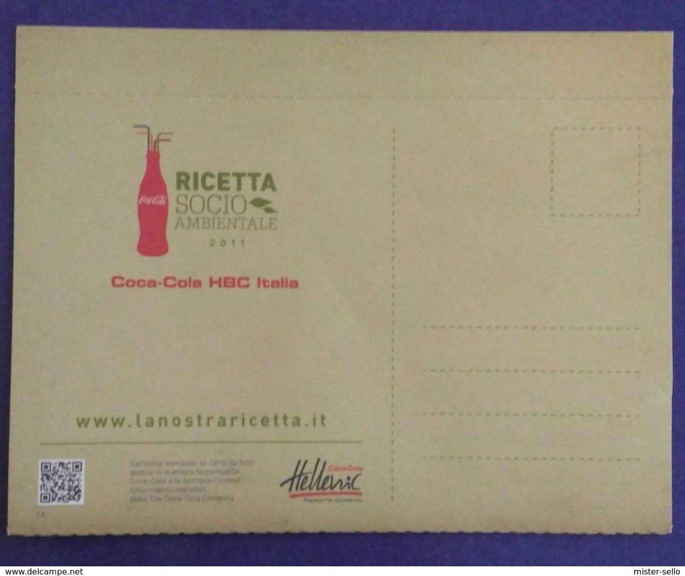 COCA - COLA. TARJETA POSTAL NUEVA. - Postcards