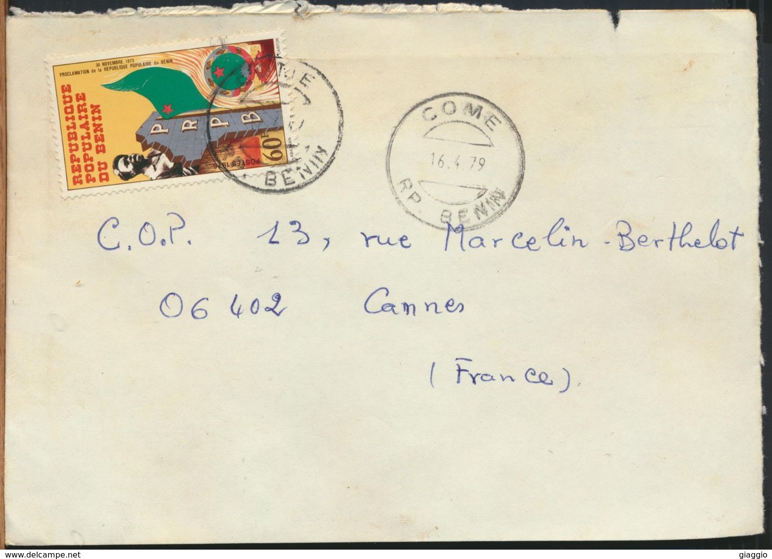 °°° POSTAL HISTORY - BENIN 1979 °°° - Benin - Dahomey (1960-...)