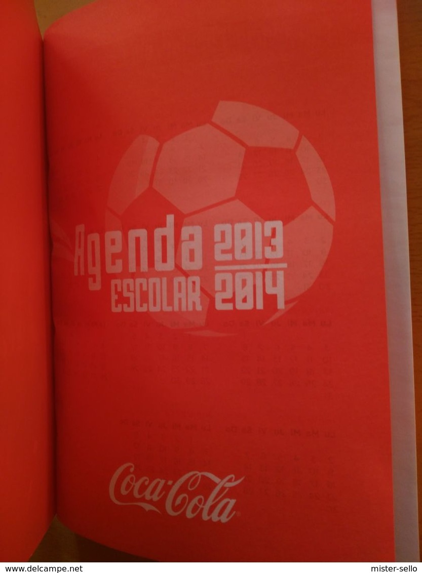 COCA - COLA. AGENDA ESCOLAR 2013-2014. NUEVA. - Otros & Sin Clasificación