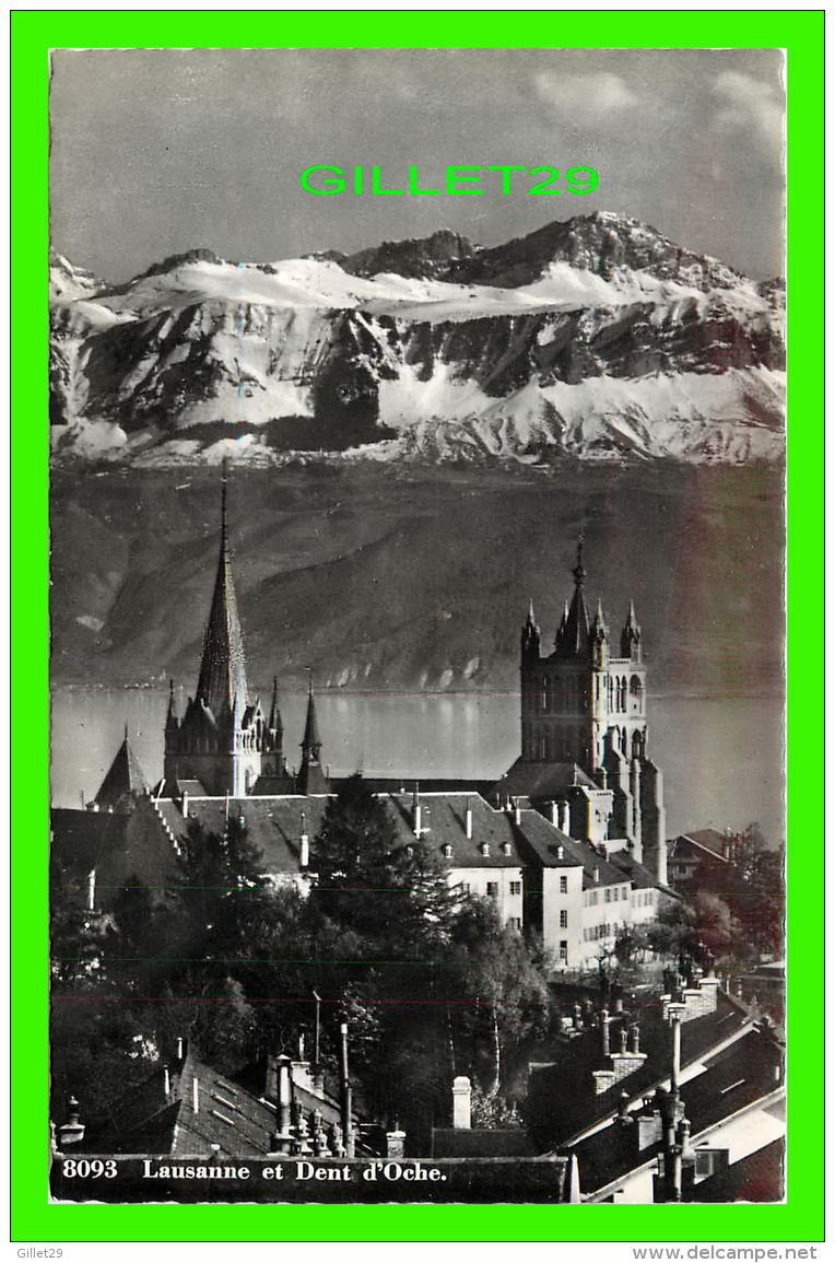 LAUSANNE, VAUD, SUISSE - VUE DE LA VILLE ET DENT D'ORCHE - SOCIÉTÉ GRAPHIQUE - - Lausanne